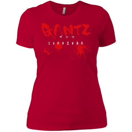 T-Shirts Red / X-Small Gantz Survivor Women's Premium T-Shirt