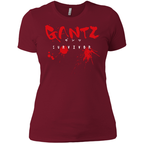 T-Shirts Scarlet / X-Small Gantz Survivor Women's Premium T-Shirt