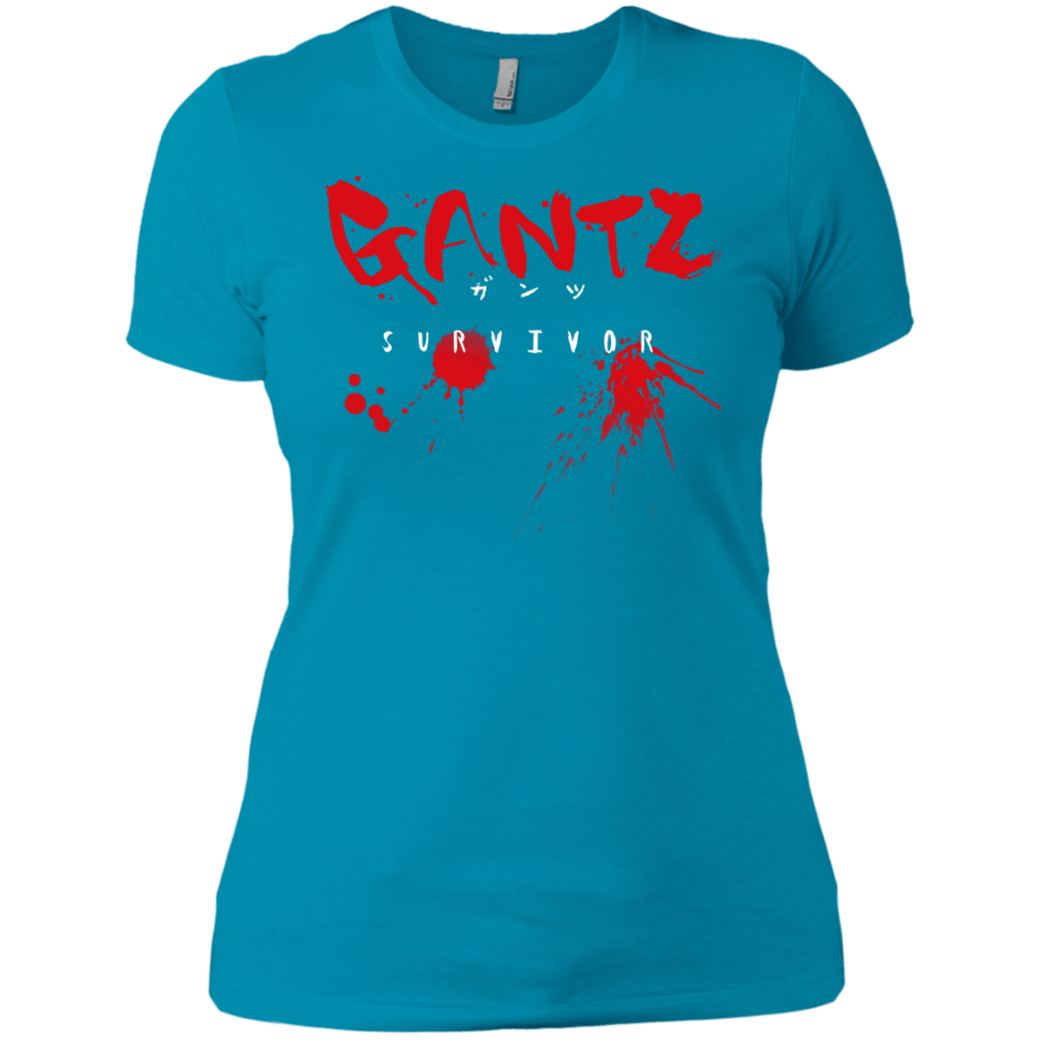 T-Shirts Turquoise / X-Small Gantz Survivor Women's Premium T-Shirt