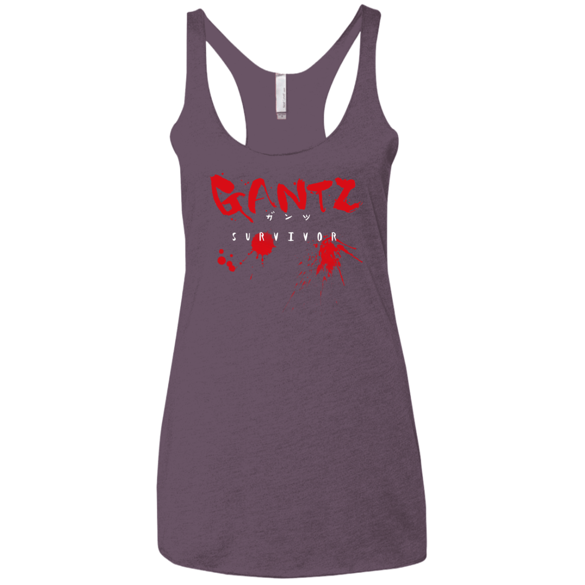 T-Shirts Vintage Purple / X-Small Gantz Survivor Women's Triblend Racerback Tank
