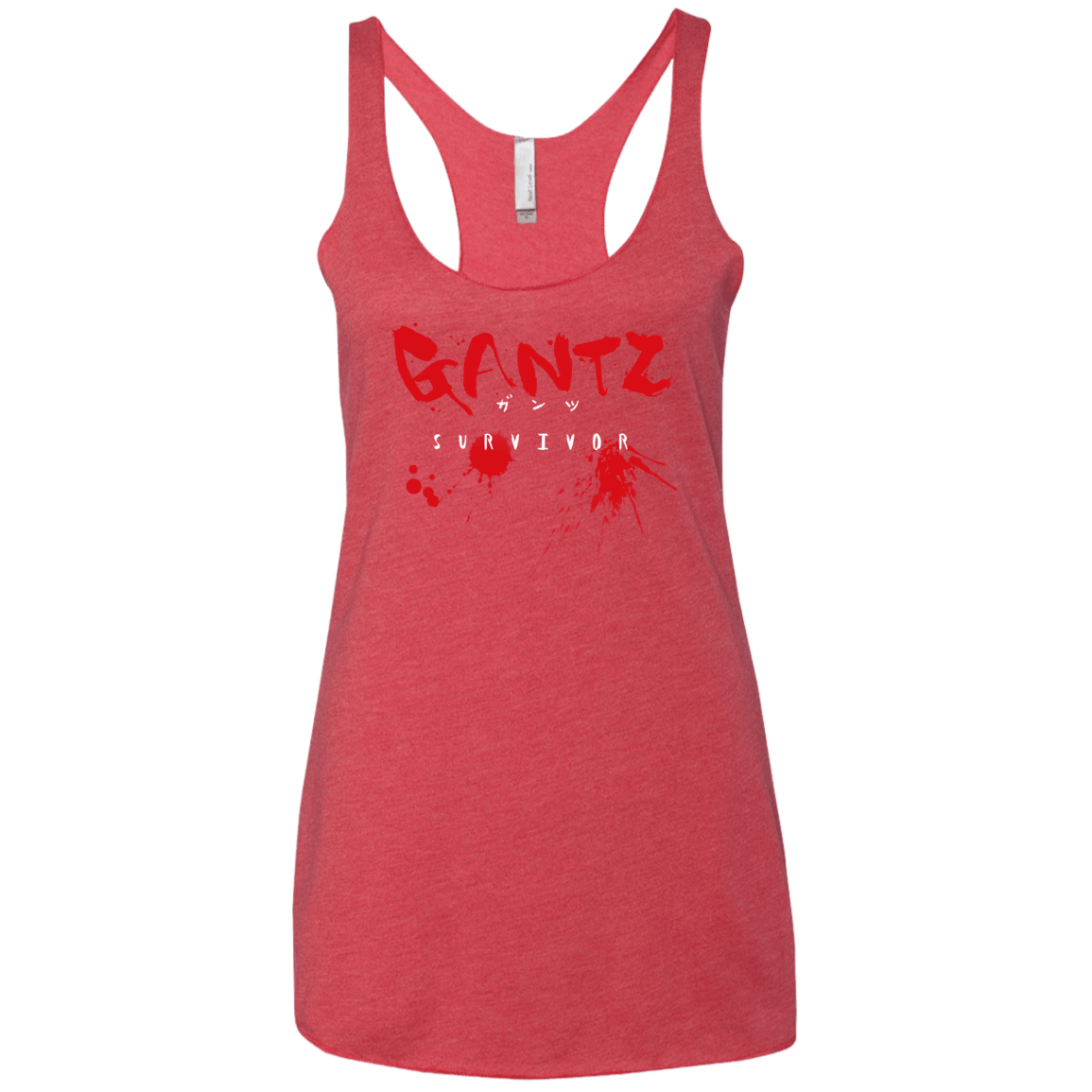 T-Shirts Vintage Red / X-Small Gantz Survivor Women's Triblend Racerback Tank