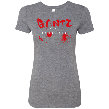 T-Shirts Premium Heather / S Gantz Survivor Women's Triblend T-Shirt