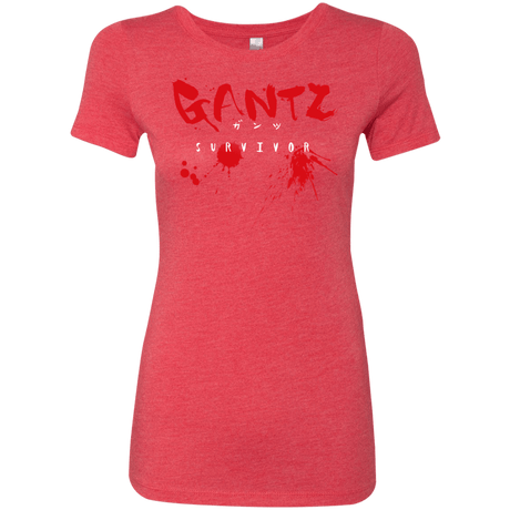 T-Shirts Vintage Red / S Gantz Survivor Women's Triblend T-Shirt