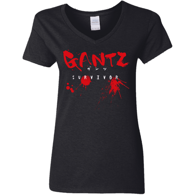 T-Shirts Black / S Gantz Survivor Women's V-Neck T-Shirt