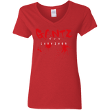 T-Shirts Red / S Gantz Survivor Women's V-Neck T-Shirt