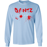 T-Shirts Light Blue / YS Gantz Survivor Youth Long Sleeve T-Shirt