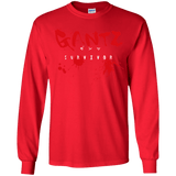 T-Shirts Red / YS Gantz Survivor Youth Long Sleeve T-Shirt