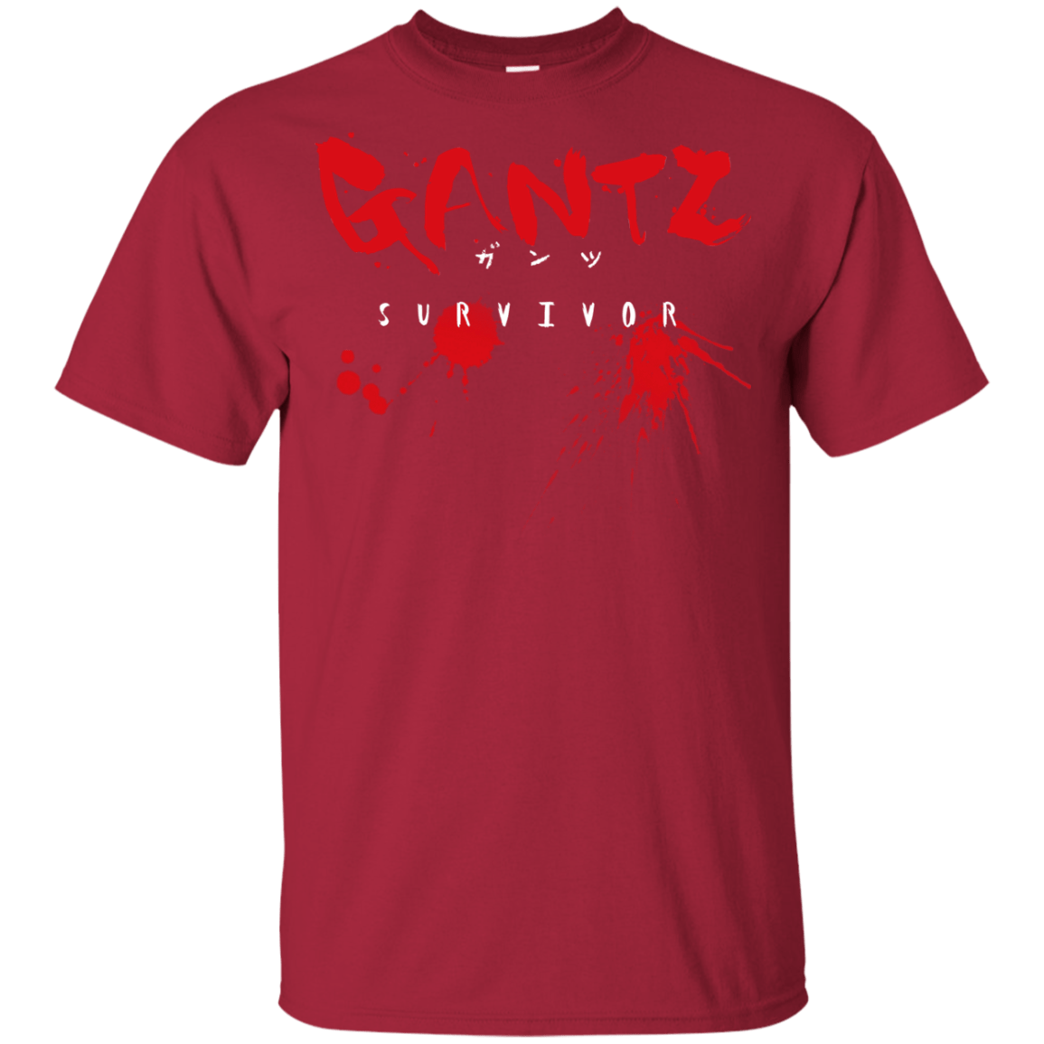 T-Shirts Cardinal / YXS Gantz Survivor Youth T-Shirt