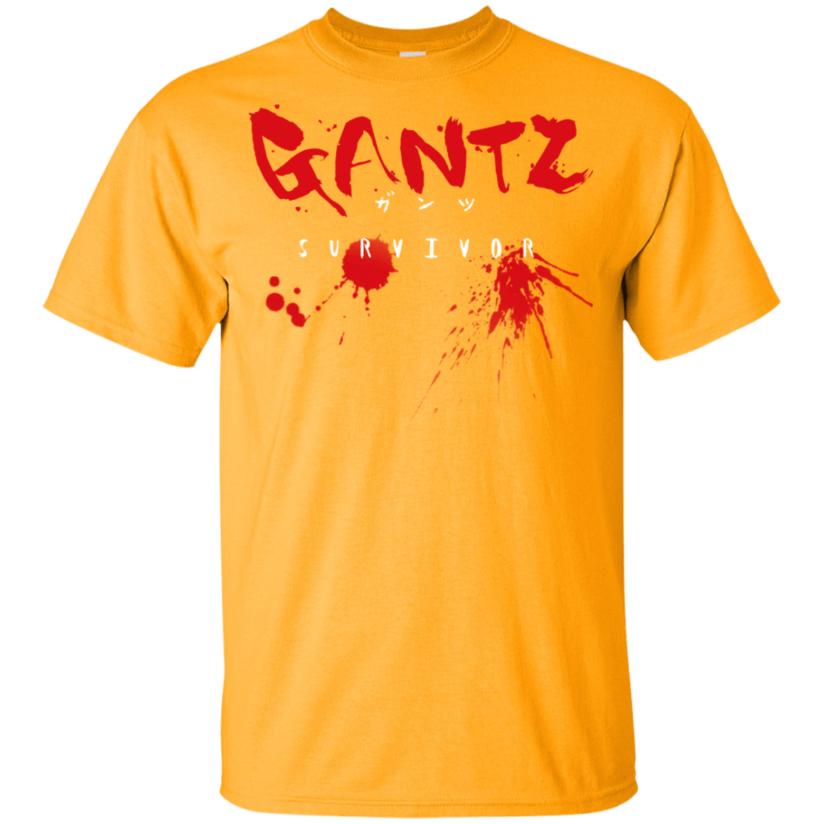 T-Shirts Gold / YXS Gantz Survivor Youth T-Shirt