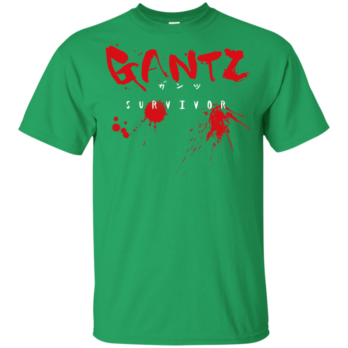 T-Shirts Irish Green / YXS Gantz Survivor Youth T-Shirt