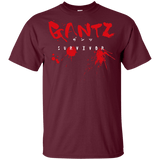 T-Shirts Maroon / YXS Gantz Survivor Youth T-Shirt