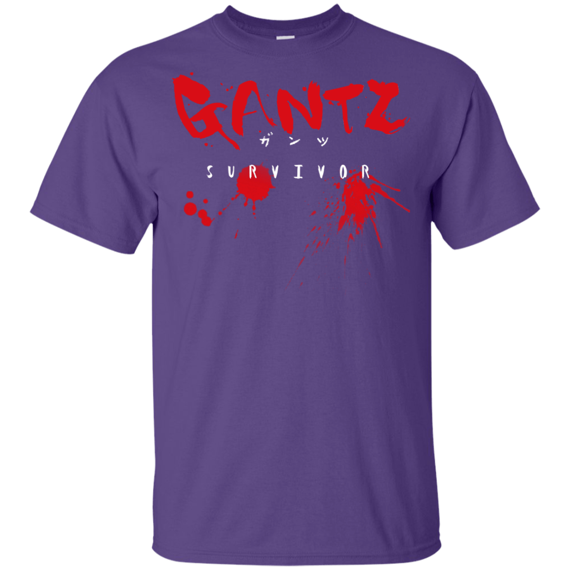 T-Shirts Purple / YXS Gantz Survivor Youth T-Shirt