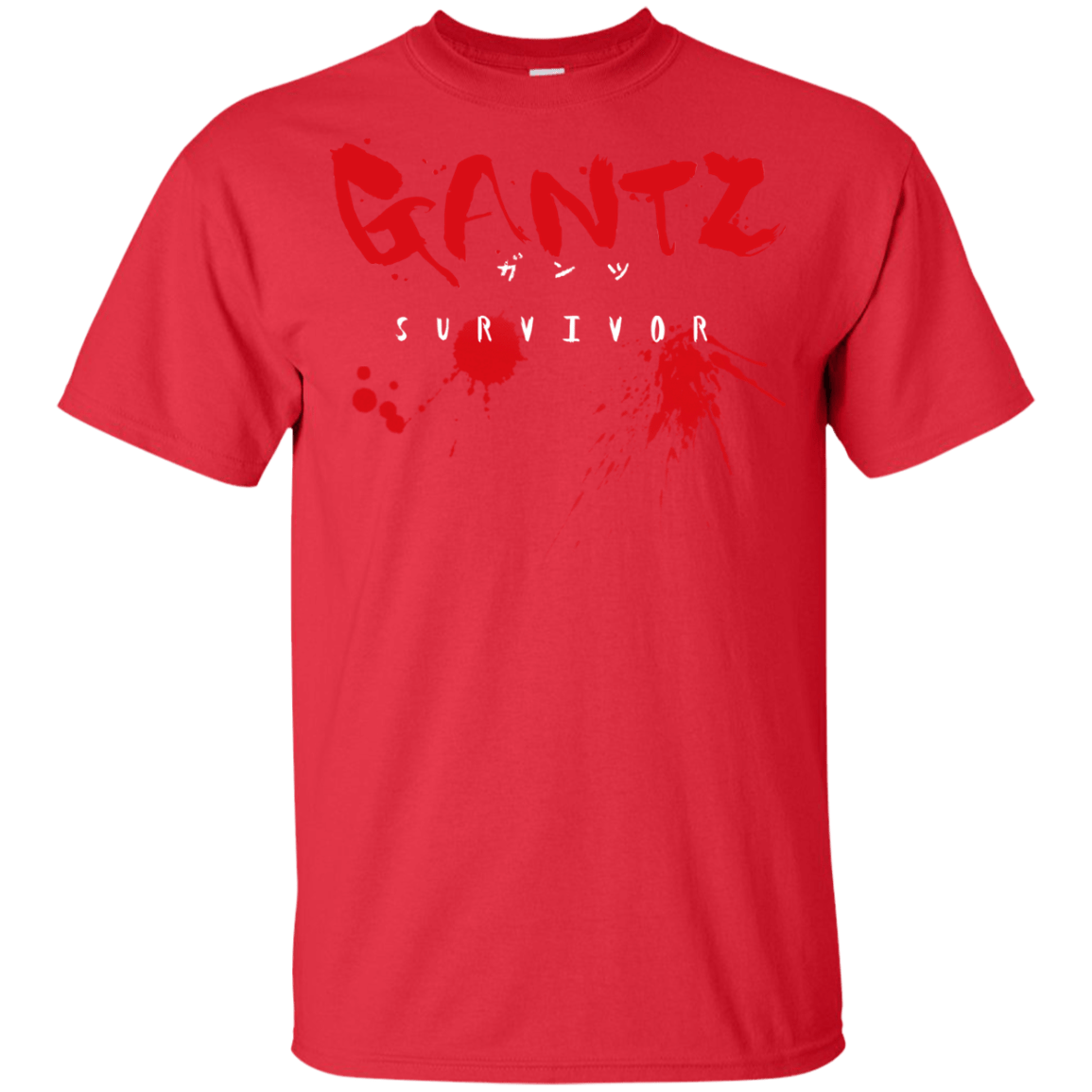 T-Shirts Red / YXS Gantz Survivor Youth T-Shirt