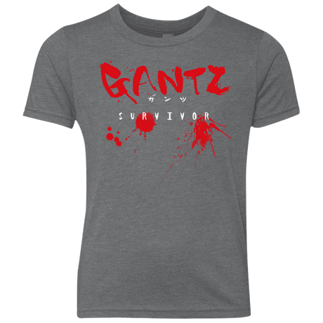 T-Shirts Premium Heather / YXS Gantz Survivor Youth Triblend T-Shirt
