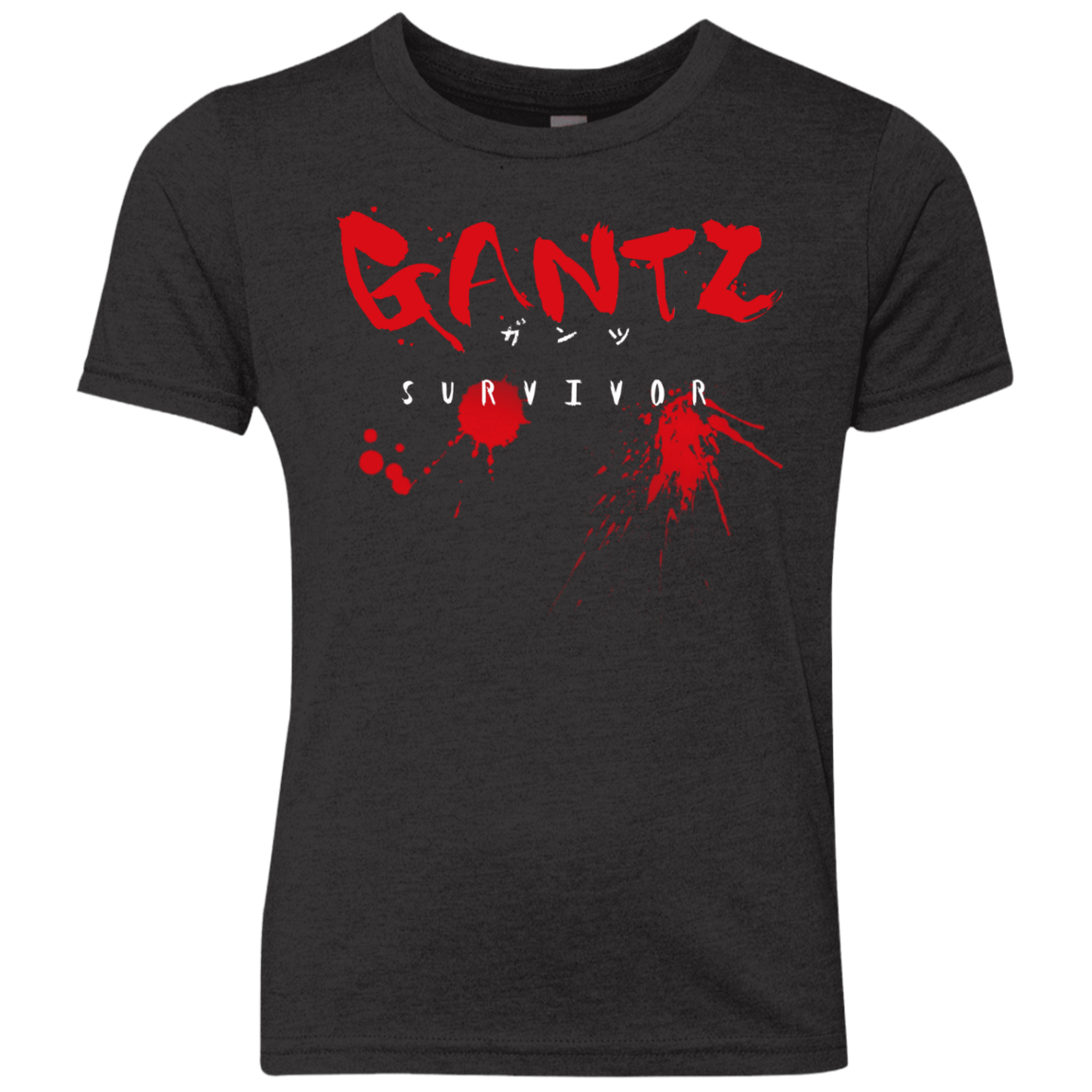 T-Shirts Vintage Black / YXS Gantz Survivor Youth Triblend T-Shirt