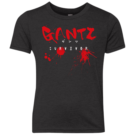 T-Shirts Vintage Black / YXS Gantz Survivor Youth Triblend T-Shirt
