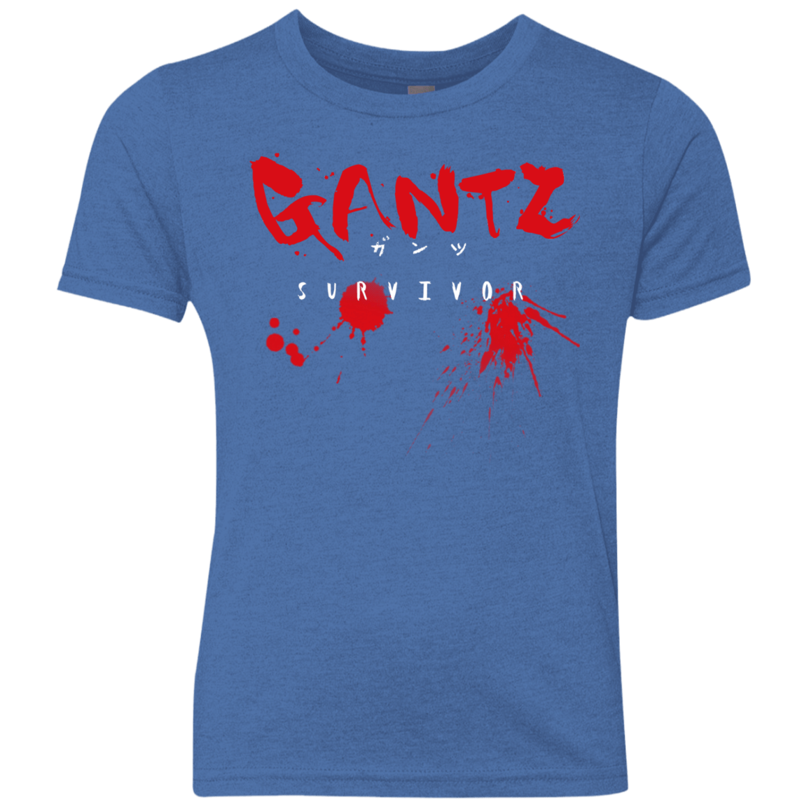 T-Shirts Vintage Royal / YXS Gantz Survivor Youth Triblend T-Shirt
