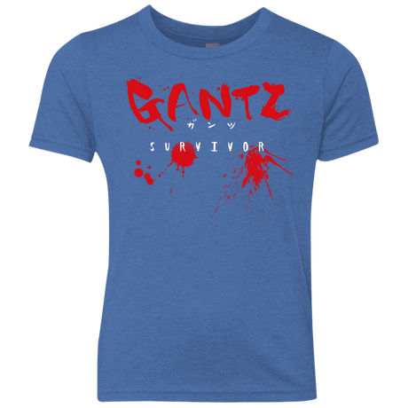 T-Shirts Vintage Royal / YXS Gantz Survivor Youth Triblend T-Shirt