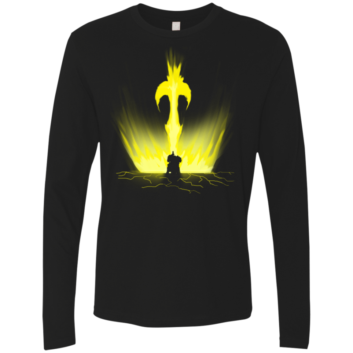 T-Shirts Black / Small Garen Men's Premium Long Sleeve