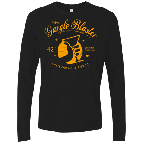 T-Shirts Black / Small Gargle blaster Men's Premium Long Sleeve