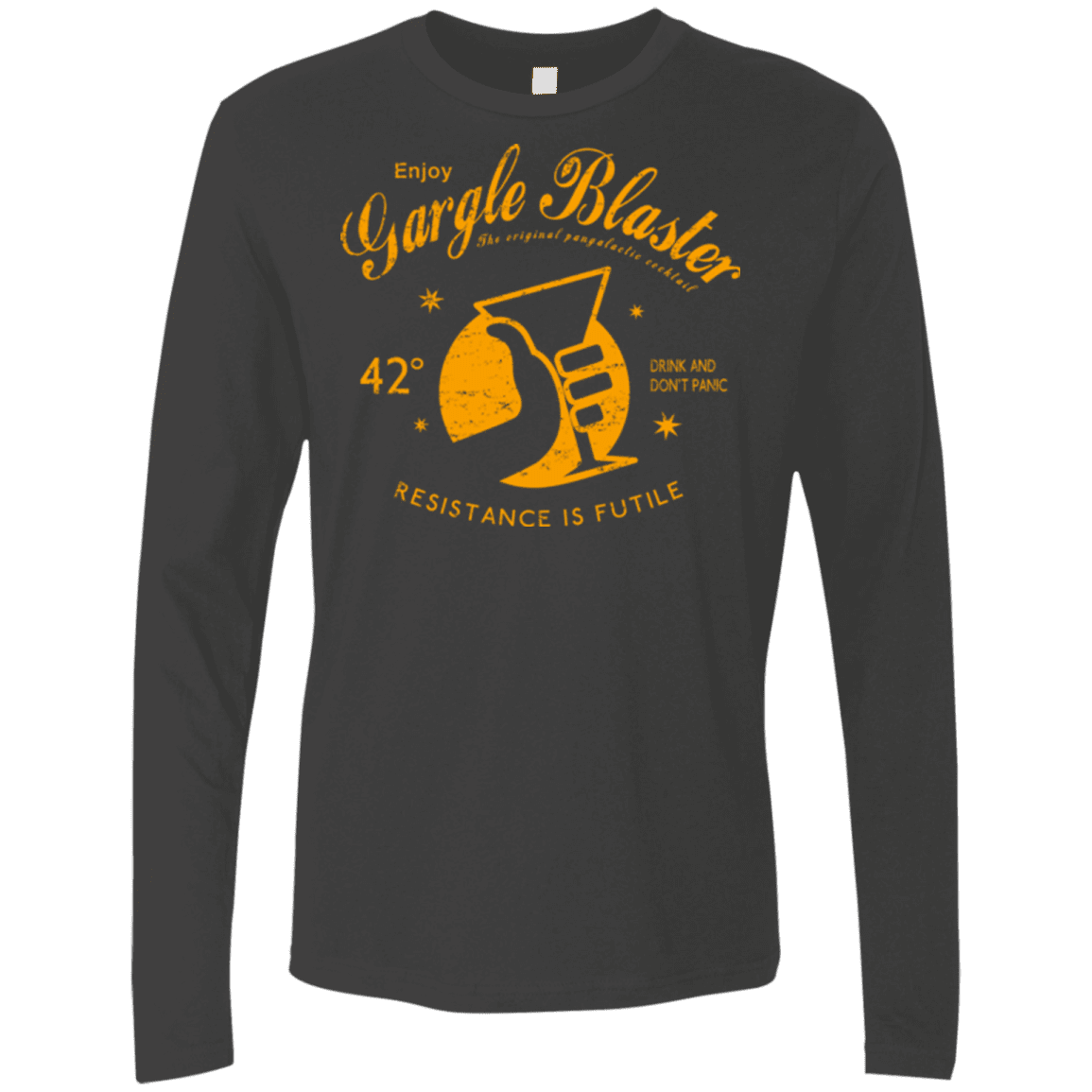 T-Shirts Heavy Metal / Small Gargle blaster Men's Premium Long Sleeve