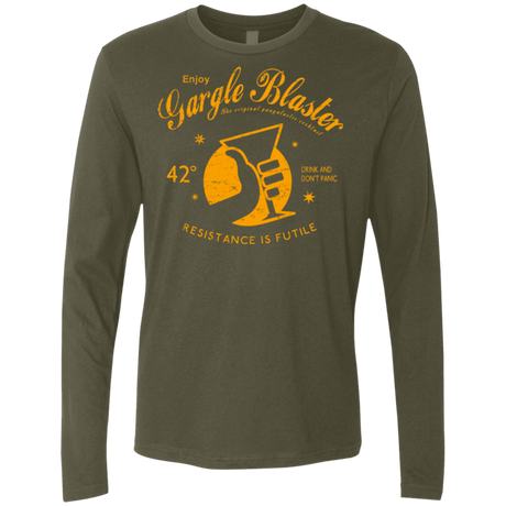 T-Shirts Military Green / Small Gargle blaster Men's Premium Long Sleeve