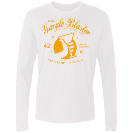 T-Shirts White / Small Gargle blaster Men's Premium Long Sleeve
