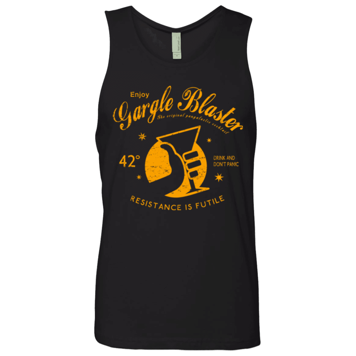 T-Shirts Black / Small Gargle blaster Men's Premium Tank Top
