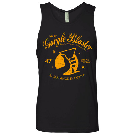 T-Shirts Black / Small Gargle blaster Men's Premium Tank Top
