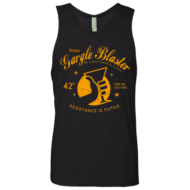 T-Shirts Black / Small Gargle blaster Men's Premium Tank Top