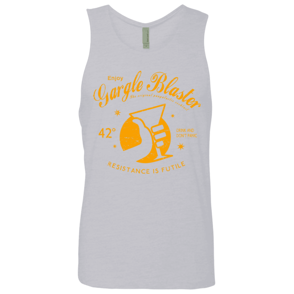 T-Shirts Heather Grey / Small Gargle blaster Men's Premium Tank Top