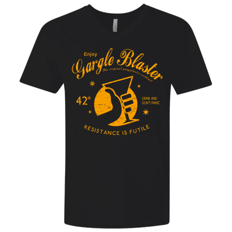 T-Shirts Black / X-Small Gargle blaster Men's Premium V-Neck