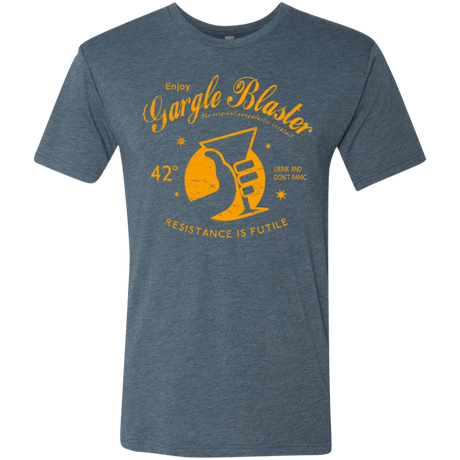 T-Shirts Indigo / Small Gargle blaster Men's Triblend T-Shirt