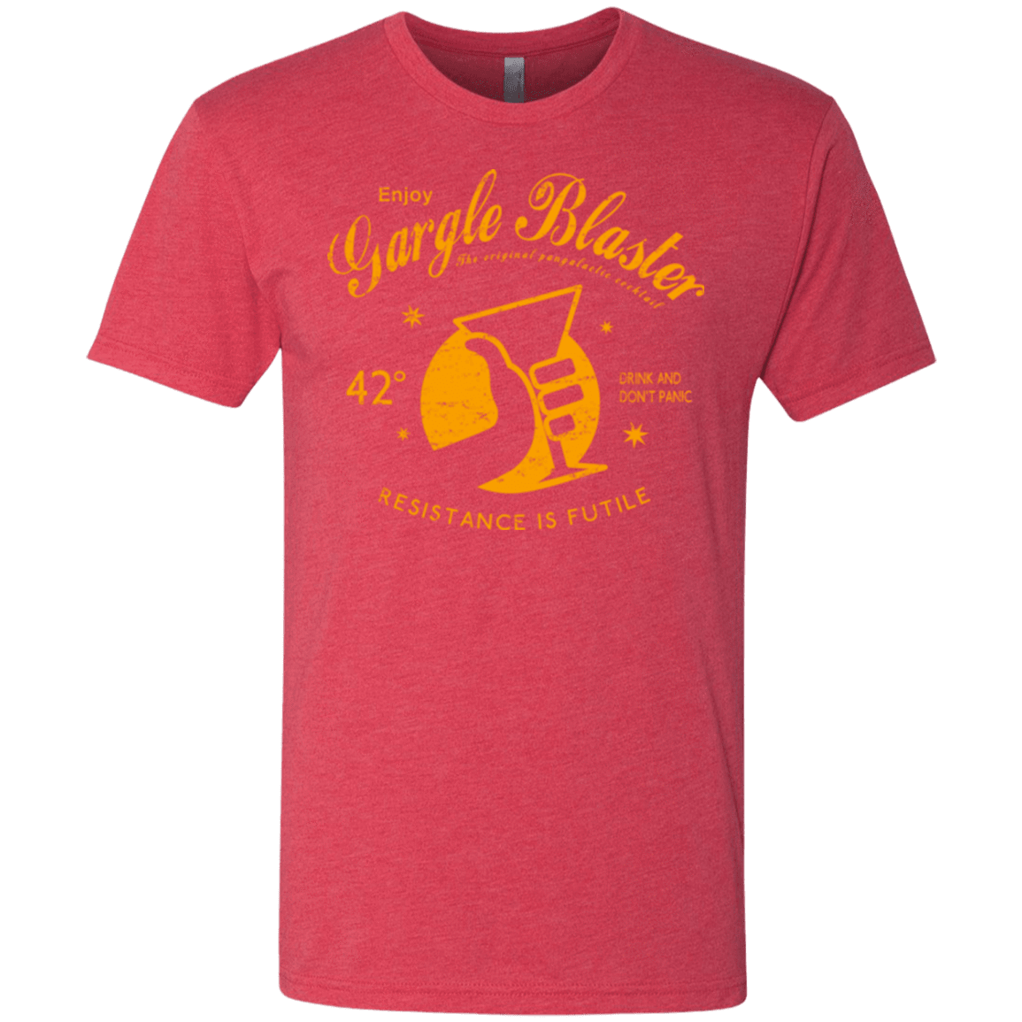 T-Shirts Vintage Red / Small Gargle blaster Men's Triblend T-Shirt
