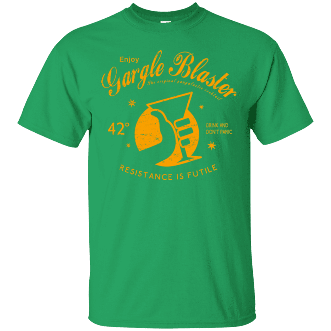 T-Shirts Irish Green / Small Gargle blaster T-Shirt