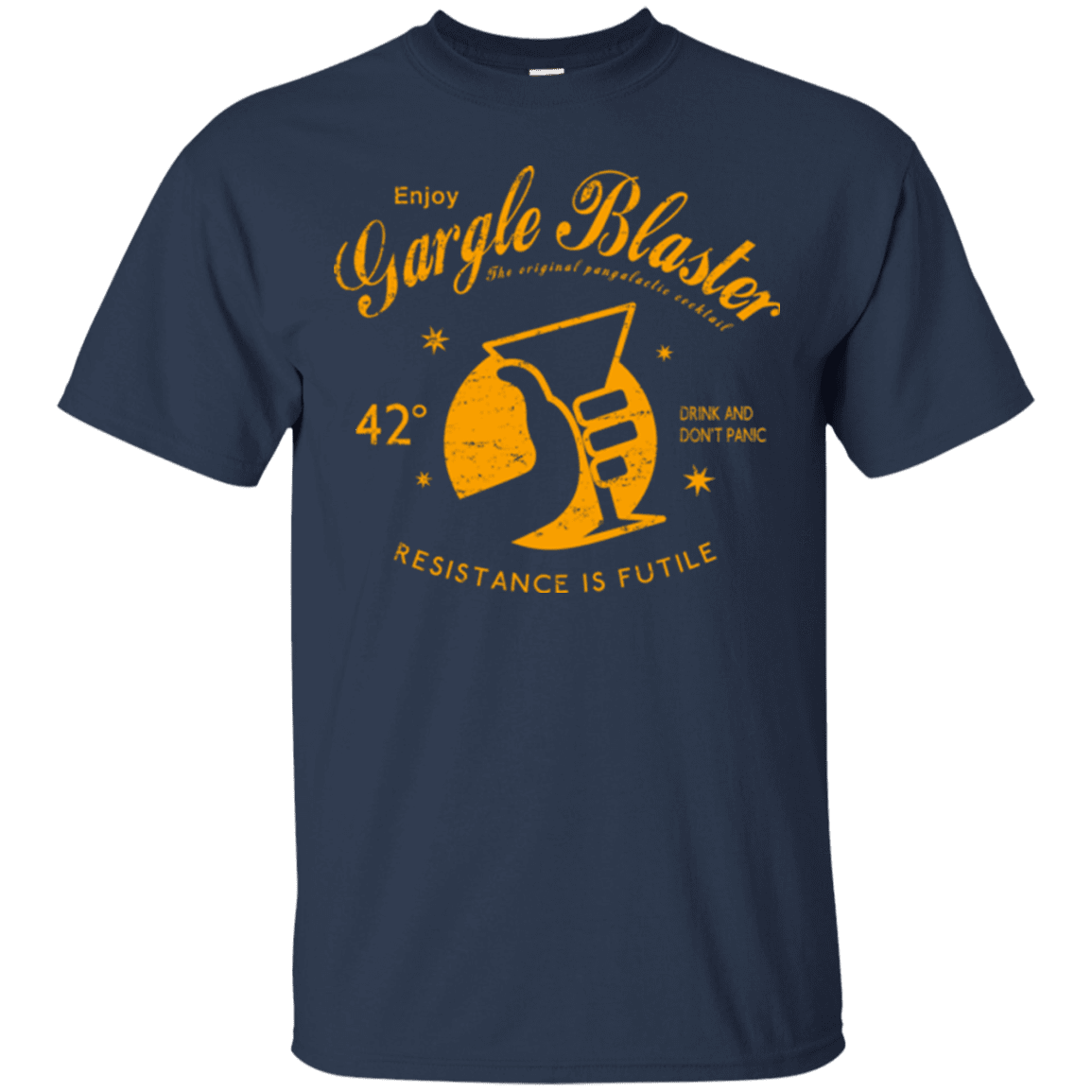 T-Shirts Navy / Small Gargle blaster T-Shirt