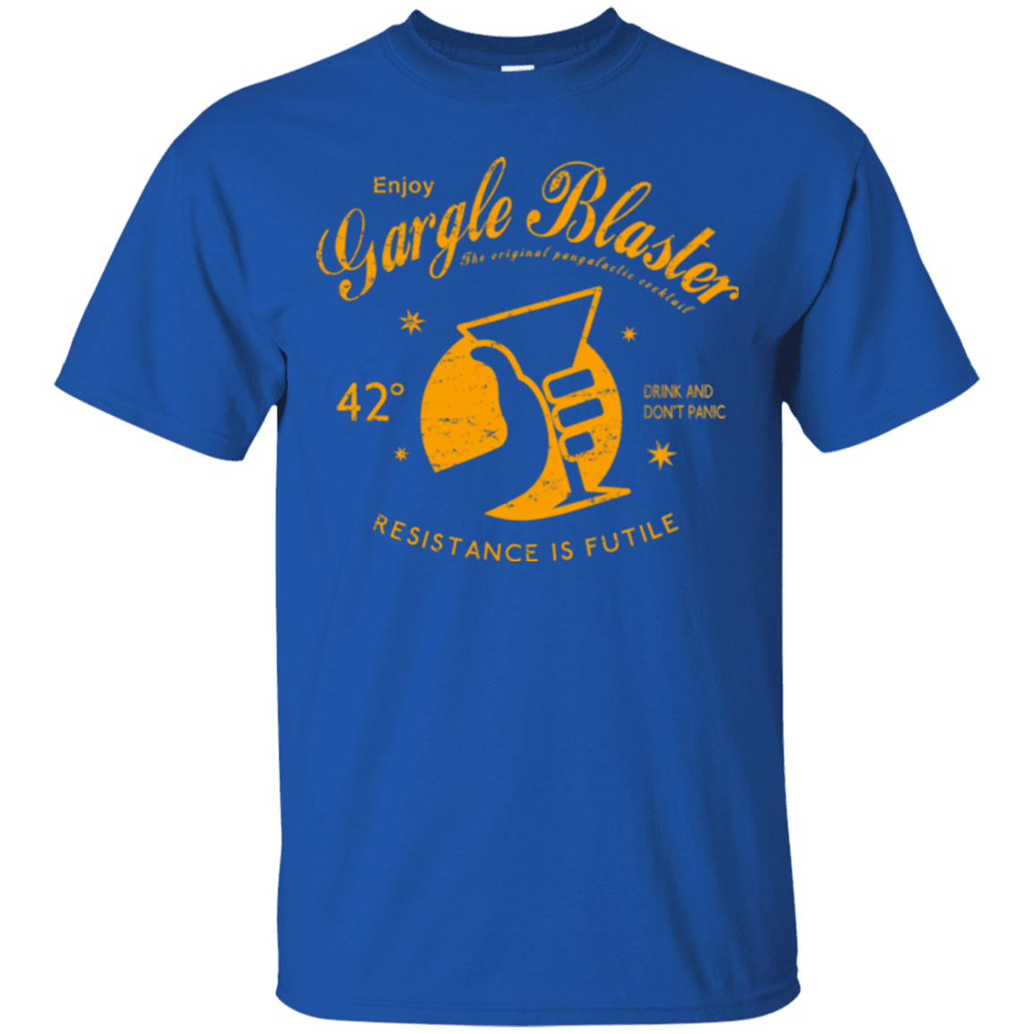 T-Shirts Royal / Small Gargle blaster T-Shirt