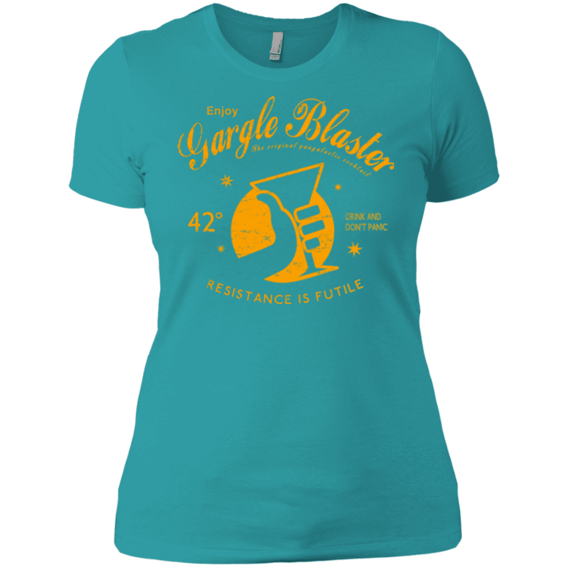 T-Shirts Tahiti Blue / X-Small Gargle blaster Women's Premium T-Shirt