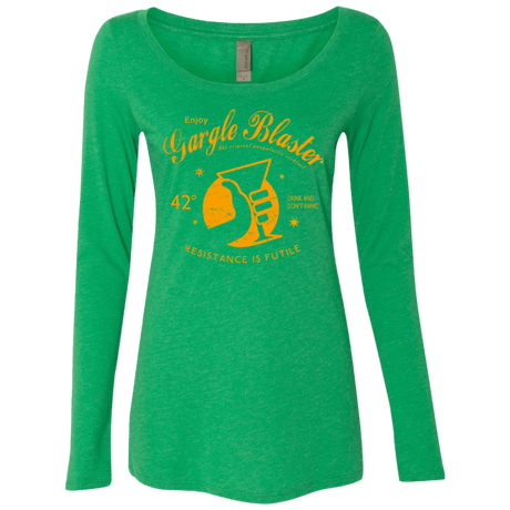 T-Shirts Envy / Small Gargle blaster Women's Triblend Long Sleeve Shirt