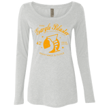 T-Shirts Heather White / Small Gargle blaster Women's Triblend Long Sleeve Shirt