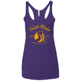 T-Shirts Purple / X-Small Gargle blaster Women's Triblend Racerback Tank
