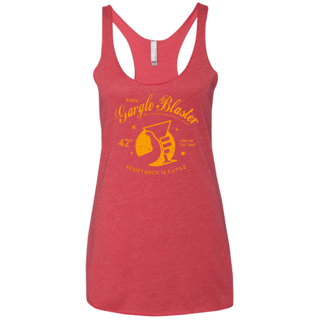T-Shirts Vintage Red / X-Small Gargle blaster Women's Triblend Racerback Tank