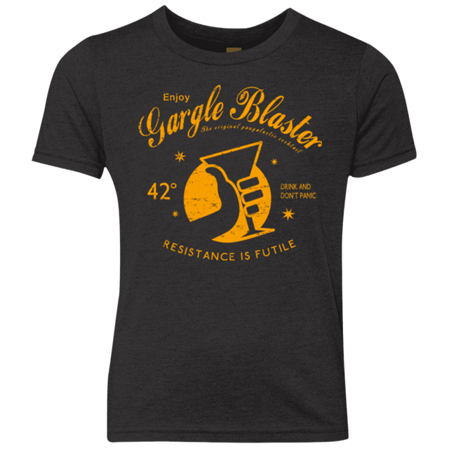T-Shirts Vintage Black / YXS Gargle blaster Youth Triblend T-Shirt