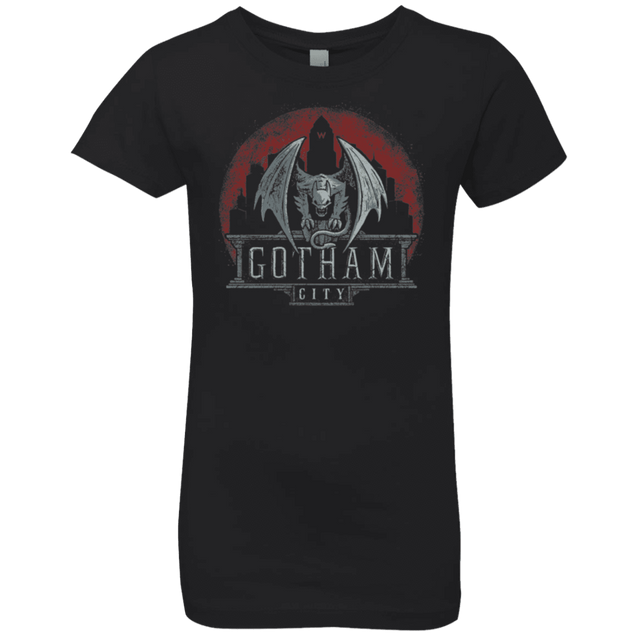 T-Shirts Black / YXS Gargoyle of Gotham Girls Premium T-Shirt