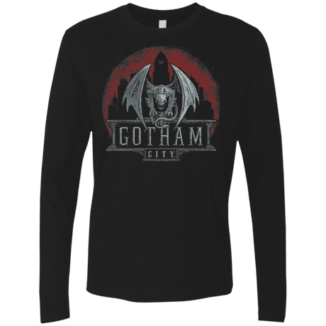 T-Shirts Black / Small Gargoyle of Gotham Men's Premium Long Sleeve