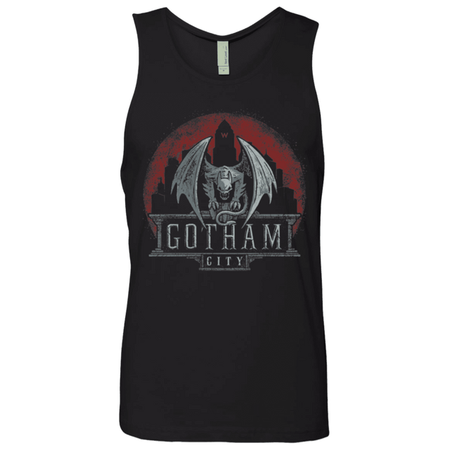 T-Shirts Black / Small Gargoyle of Gotham Men's Premium Tank Top