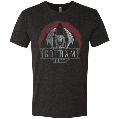 T-Shirts Vintage Black / Small Gargoyle of Gotham Men's Triblend T-Shirt