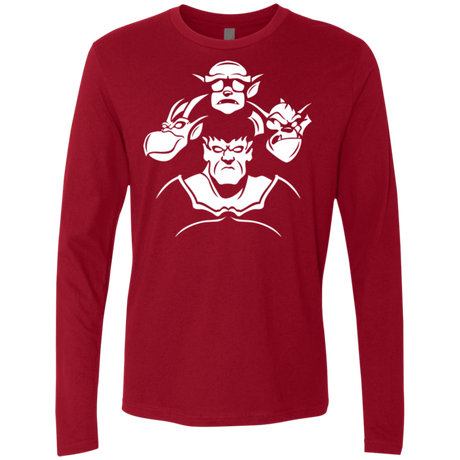 T-Shirts Cardinal / Small Gargoyle Rhapsody Men's Premium Long Sleeve