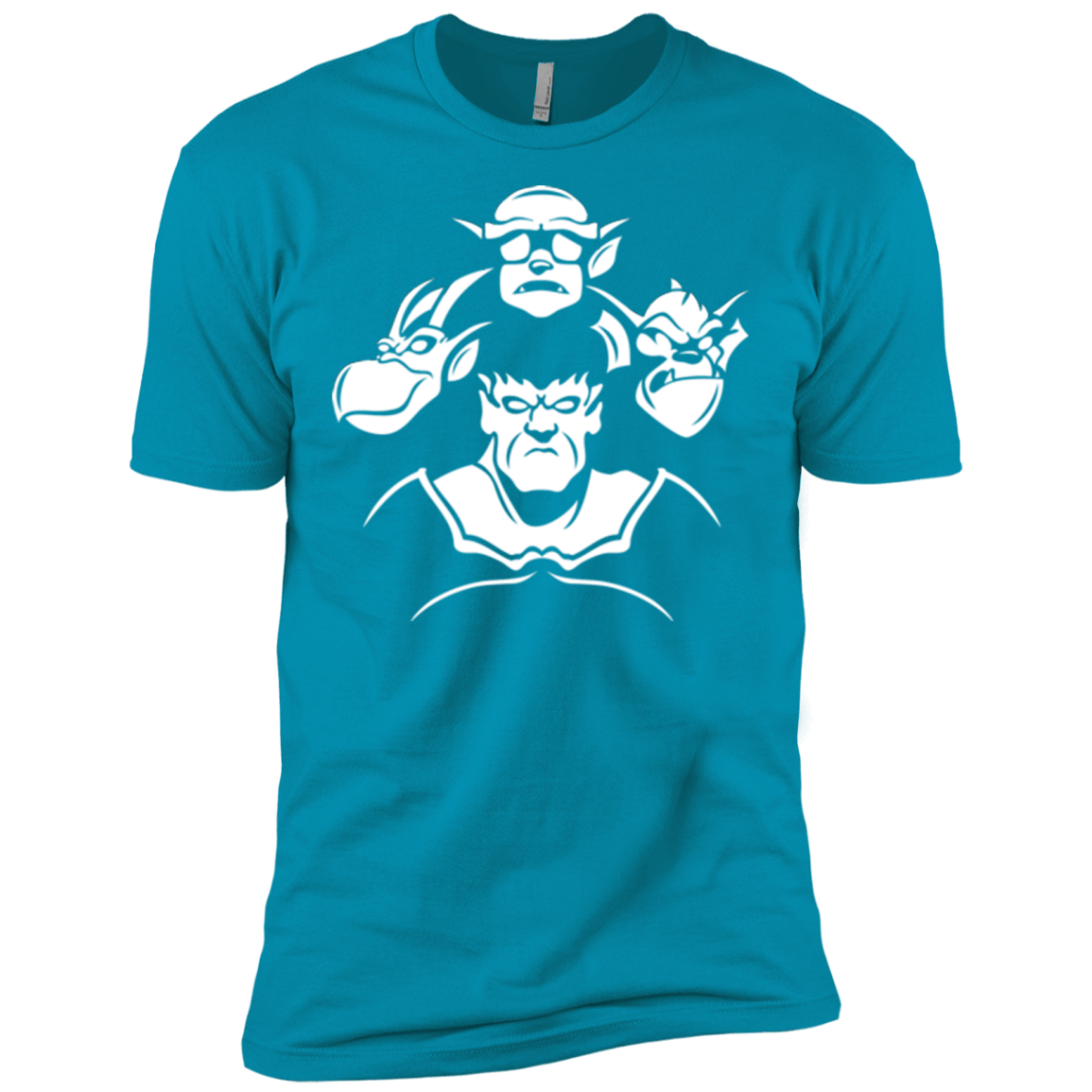 T-Shirts Turquoise / X-Small Gargoyle Rhapsody Men's Premium T-Shirt