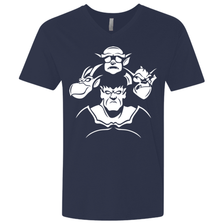 T-Shirts Midnight Navy / X-Small Gargoyle Rhapsody Men's Premium V-Neck
